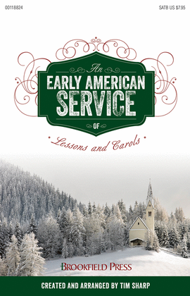 Book cover for An Early American Service of Lessons and Carols
