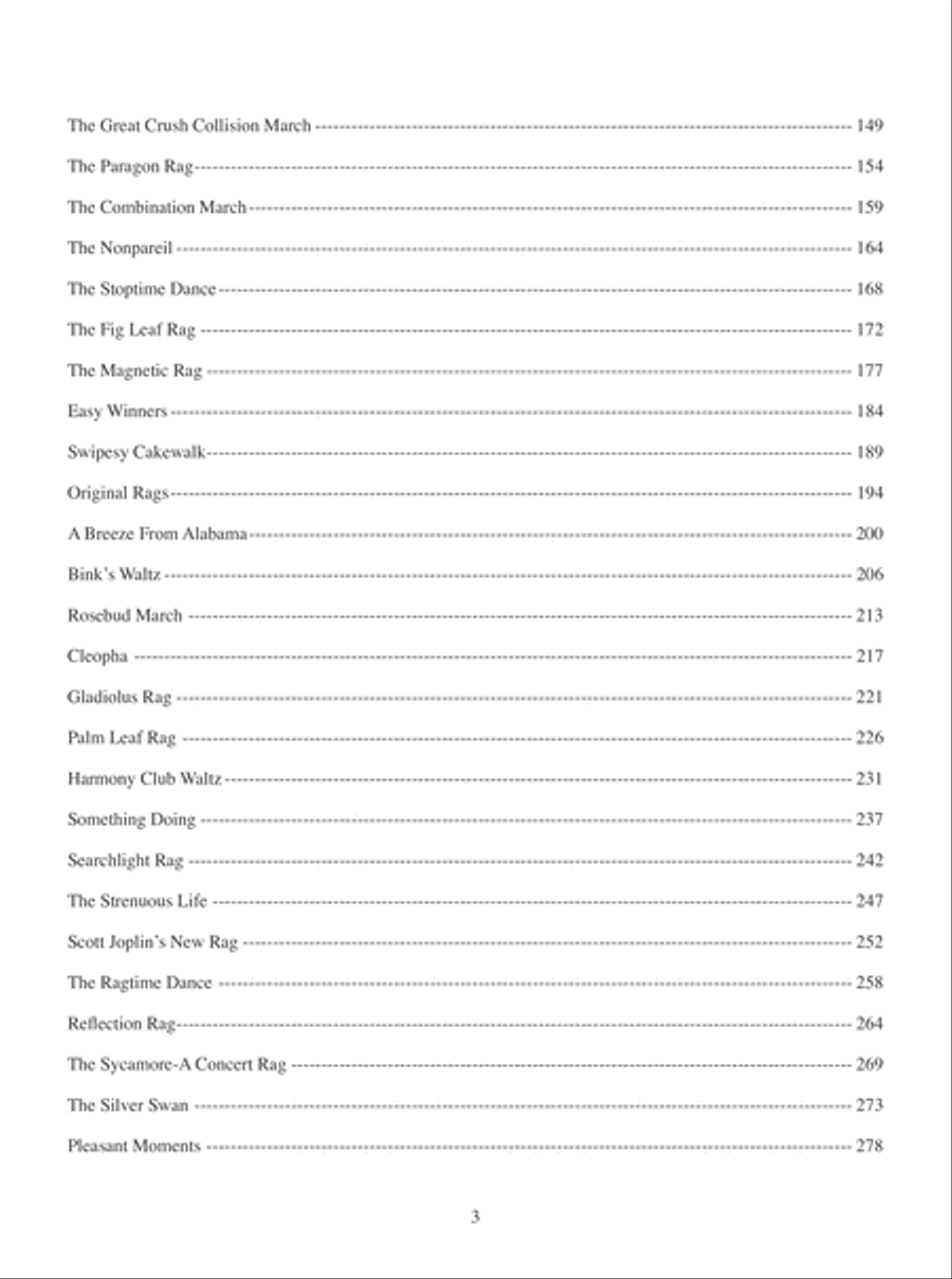 Complete Works of Scott Joplin Acoustic Guitar scores gallery preview page 4
