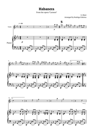 Habanera (for solo violin w/ piano accompaniment)
