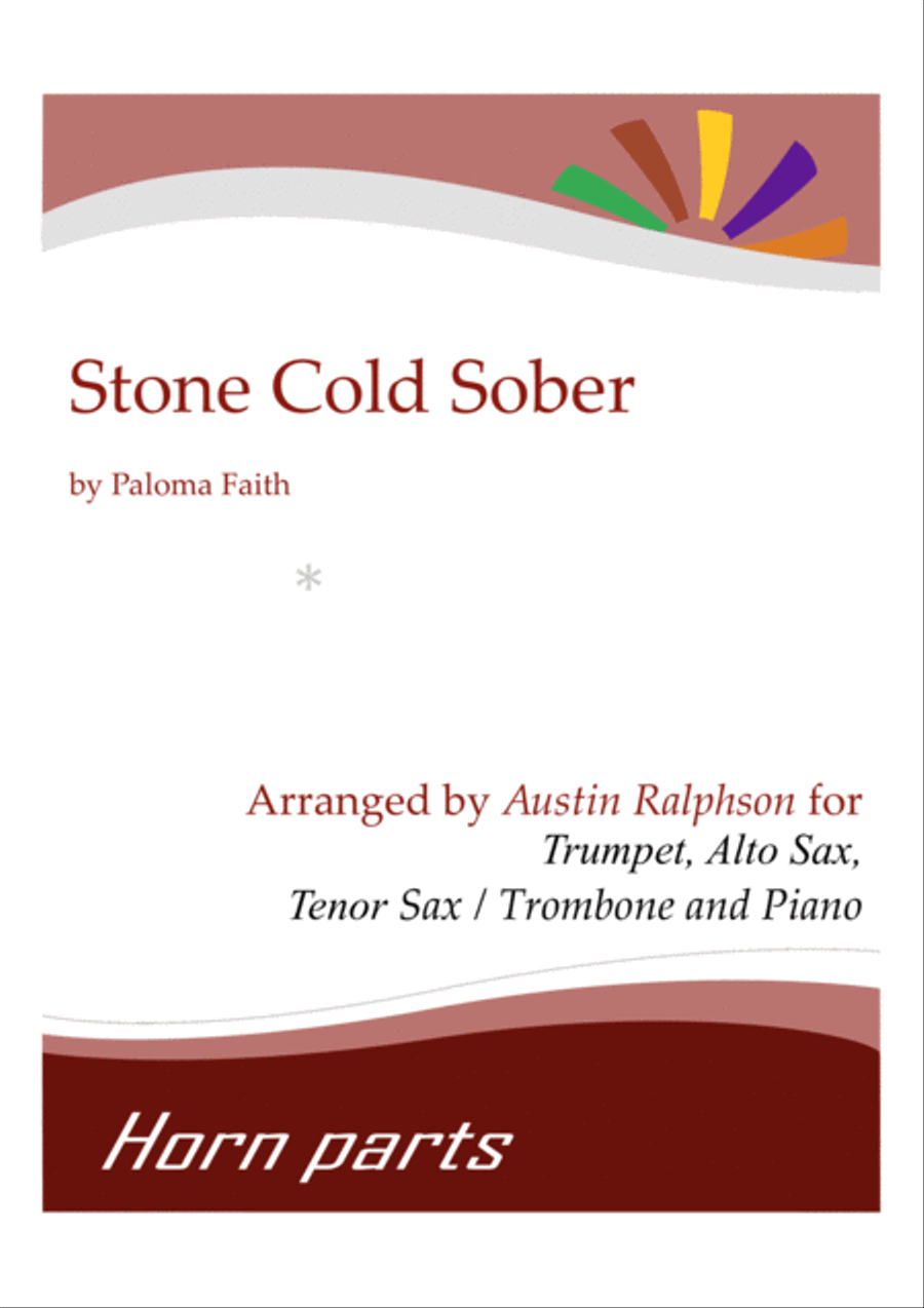 Stone Cold Sober Stone Cold Sober Tenor Saxophone scores gallery preview page 1