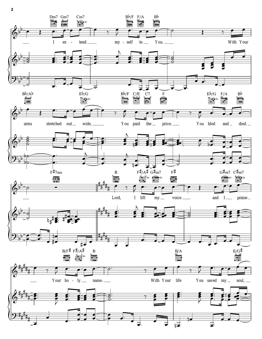 The Least I Can Do The Least I Can Do Piano, Vocal, Guitar scores gallery preview page 2