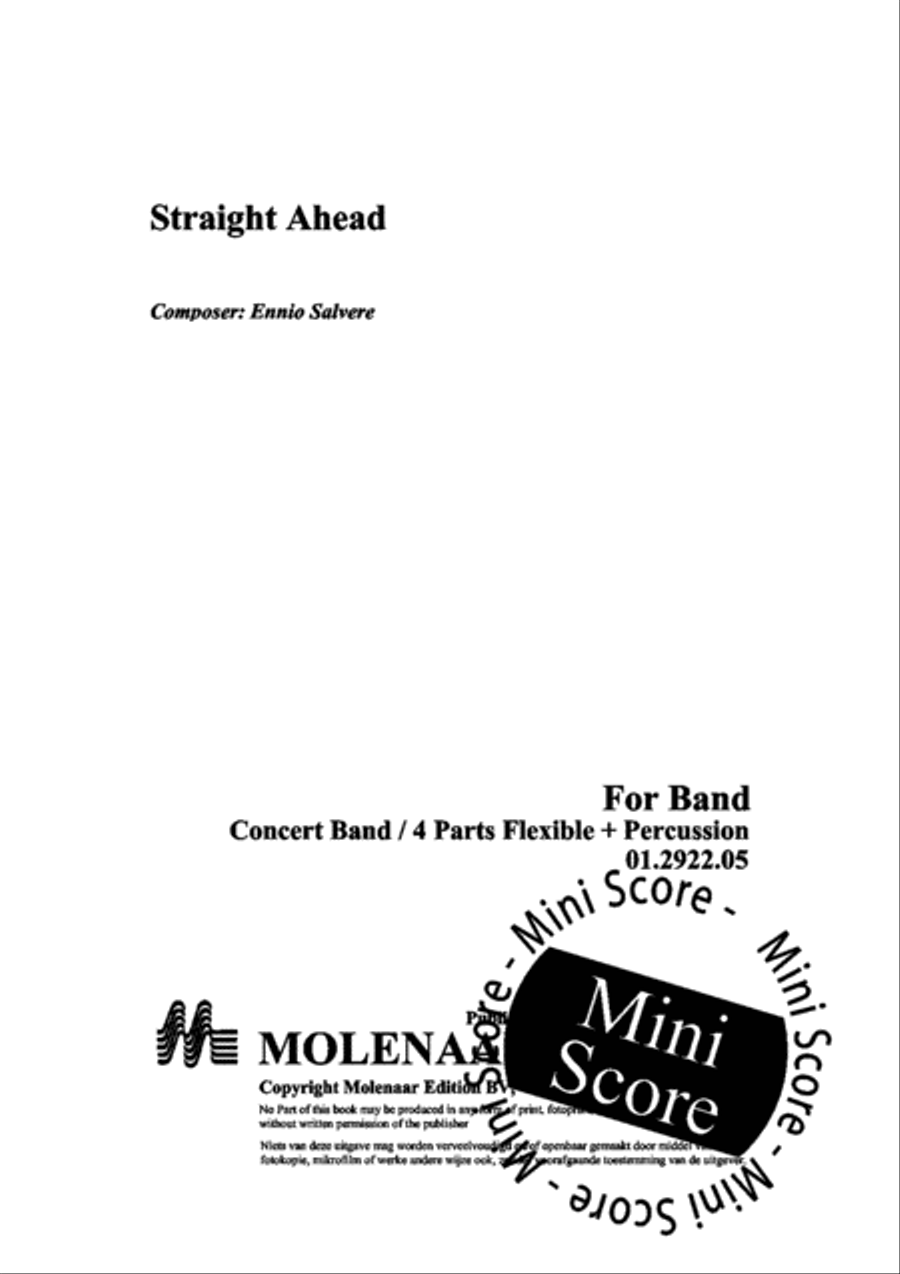 Straight Ahead Straight Ahead Concert Band scores gallery preview page 3