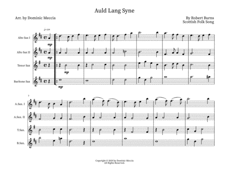 Auld Lang Syne image number null