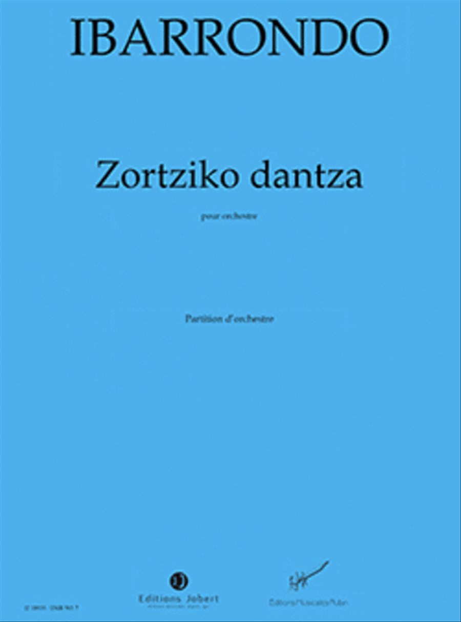 Zortziko dantza Zortziko dantza Orchestra scores gallery preview page 1