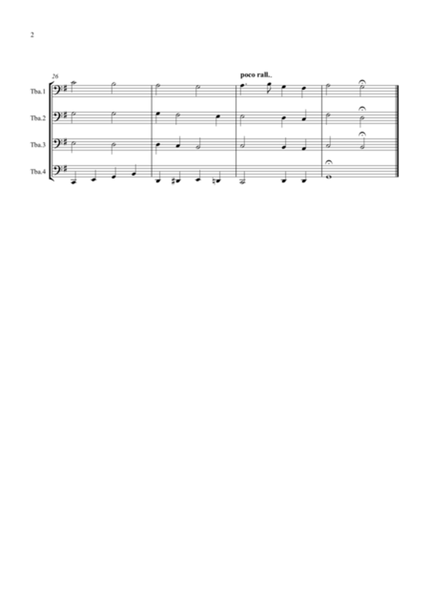 St Anthony Chorale for Tuba Quartet image number null