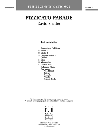 Pizzicato Parade: Score