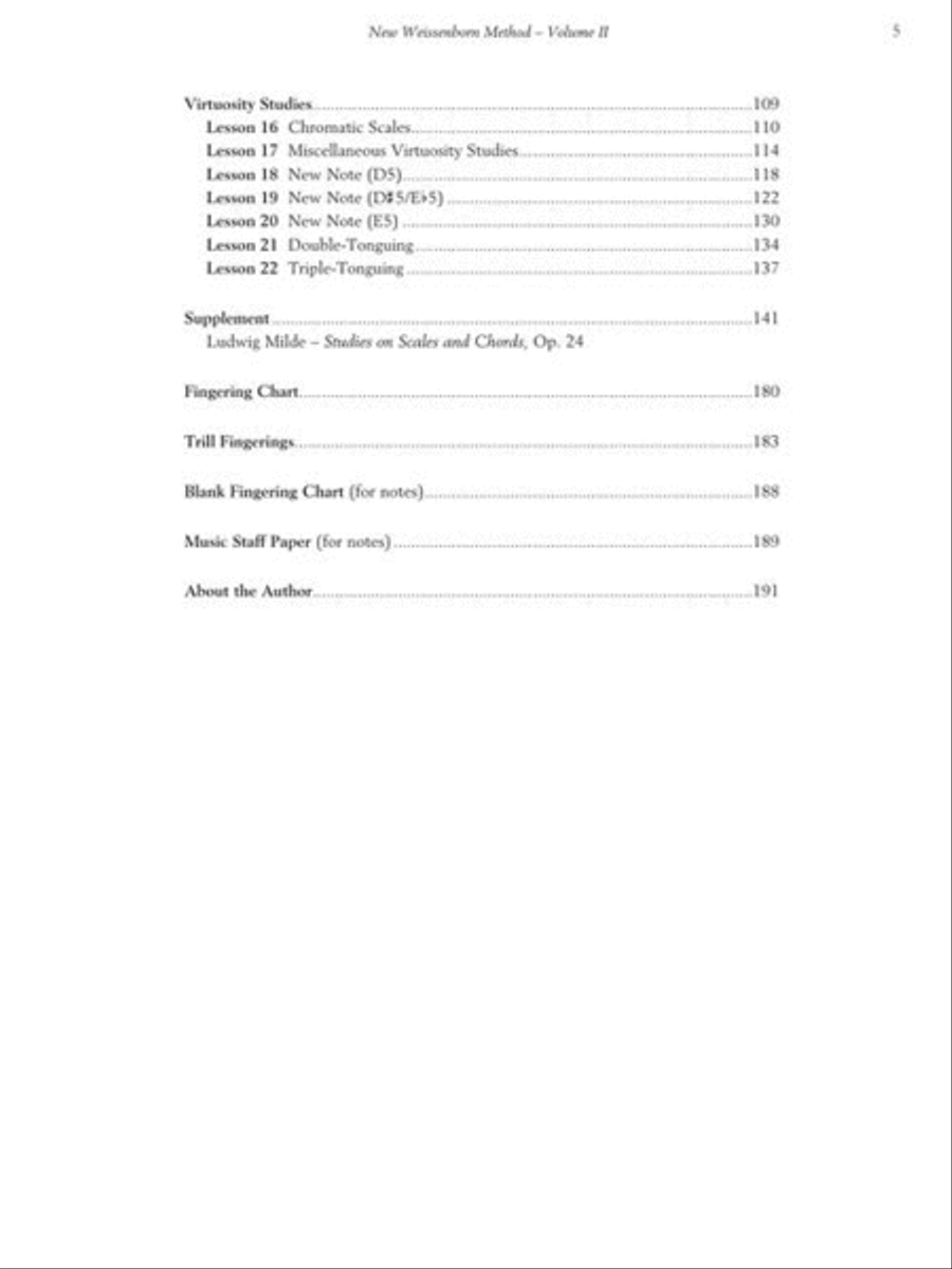 The New Weissenborn Method for Bassoon - Volume 2 Bassoon Solo scores gallery preview page 4