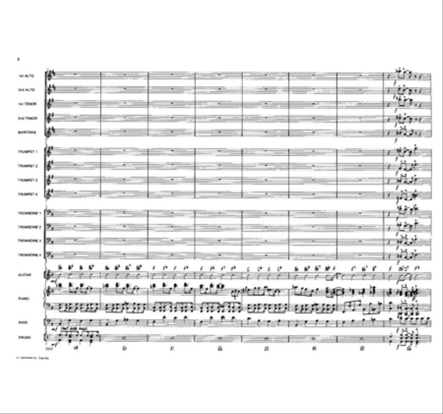 Beale Street Boogie Jazz Ensemble scores gallery preview page 8