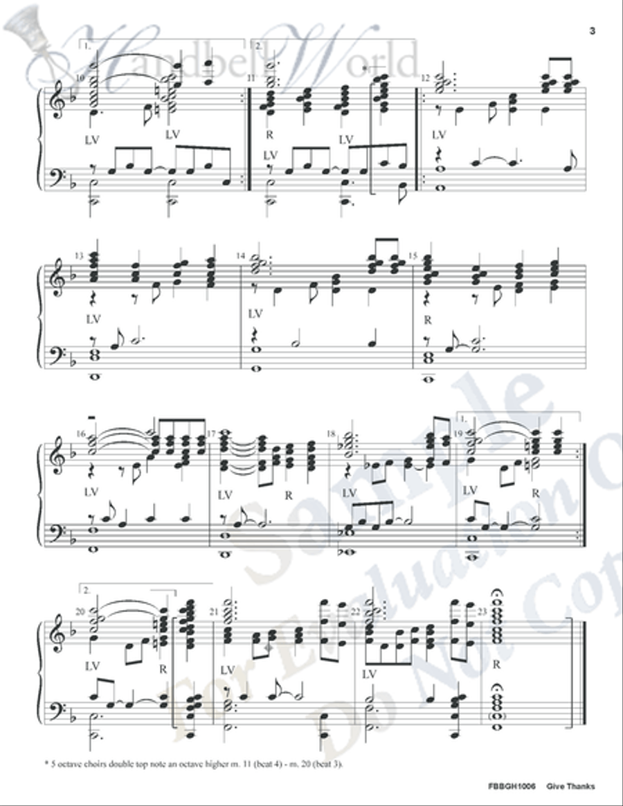 Give Thanks 5-Octaves scores gallery preview page 6