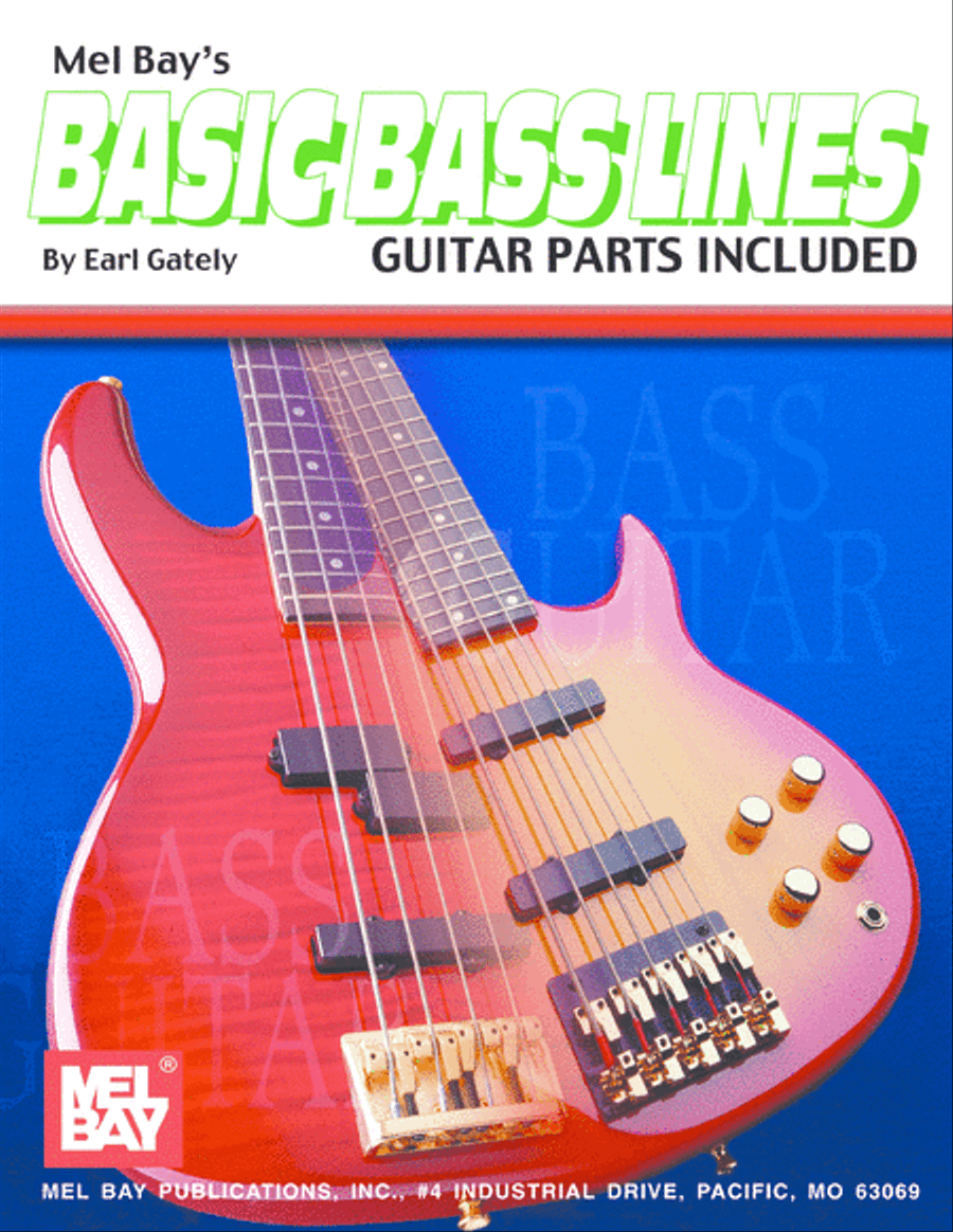 Basic Bass Lines Bass Guitar scores gallery preview page 1