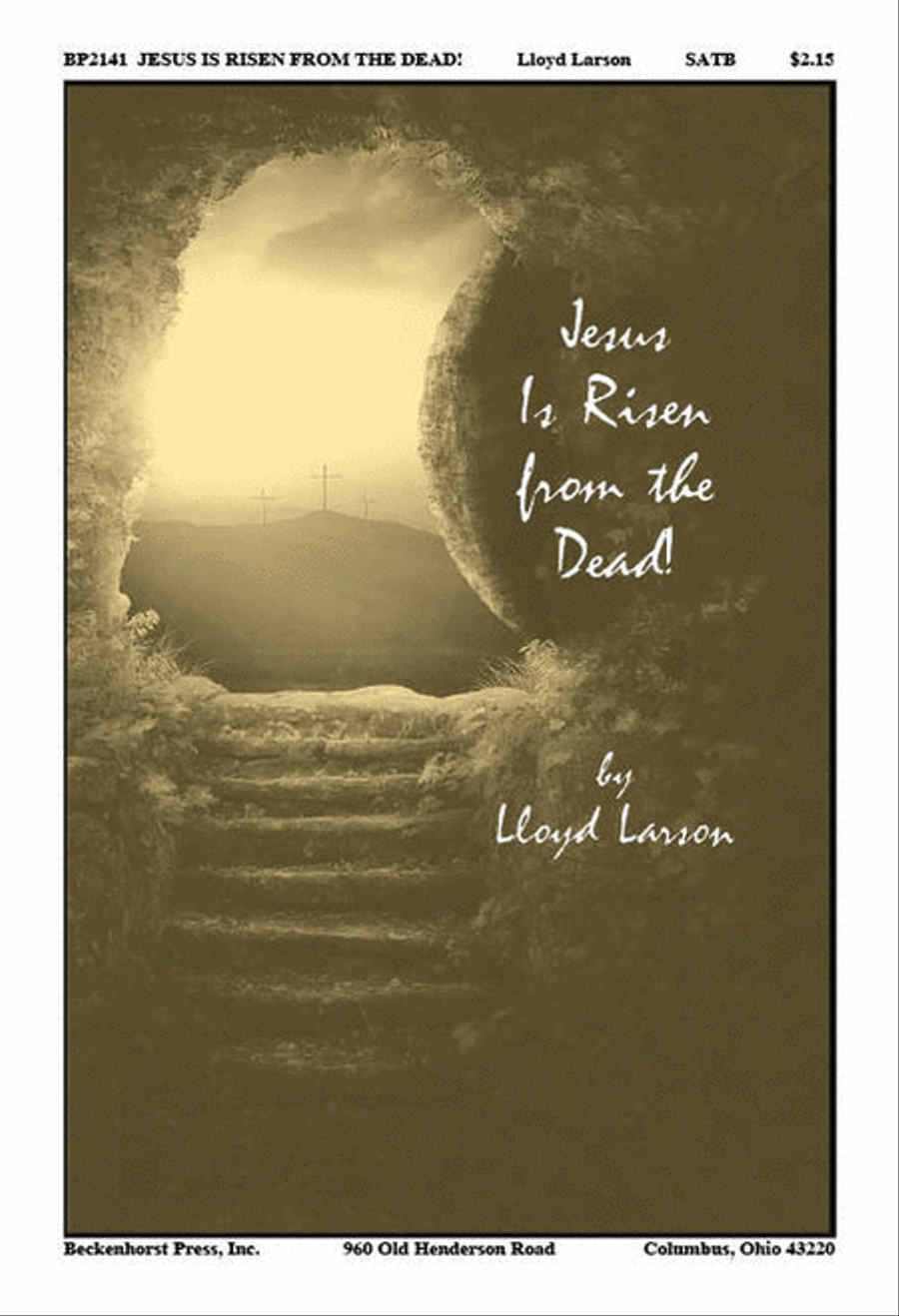 Jesus Is Risen from the Dead! 4-Part scores gallery preview page 1