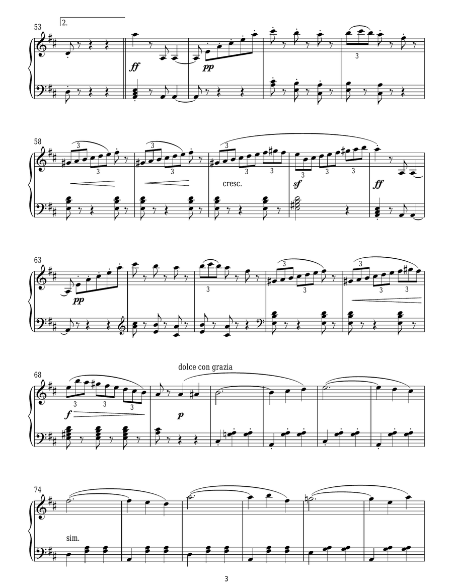 Waltz From Faust Waltz From Faust Piano Solo scores gallery preview page 3