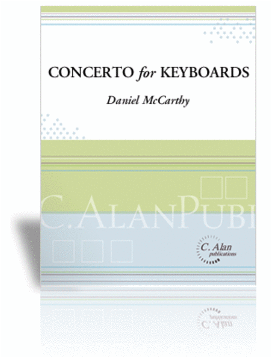 Concerto for Keyboards Piano scores gallery preview page 1