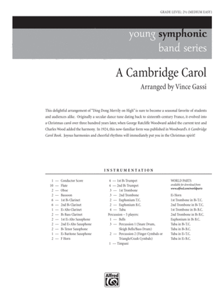 A Cambridge Carol: Score