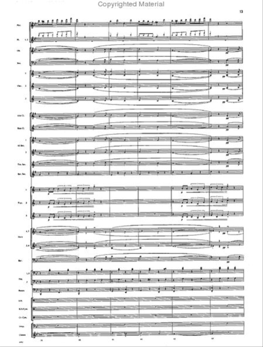The Chimes of Liberty Concert Band scores gallery preview page 11