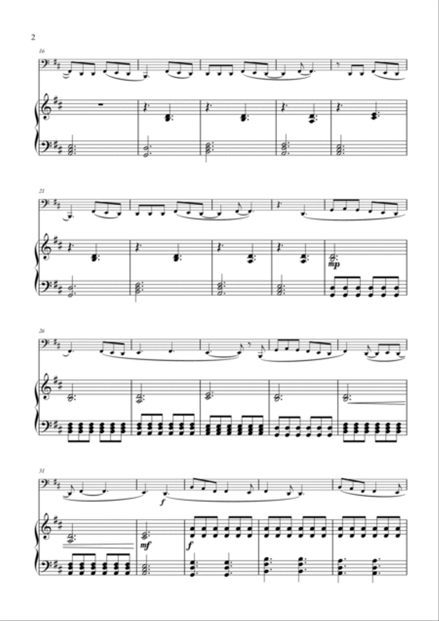 Dandelions Dandelions Piano scores gallery preview page 2