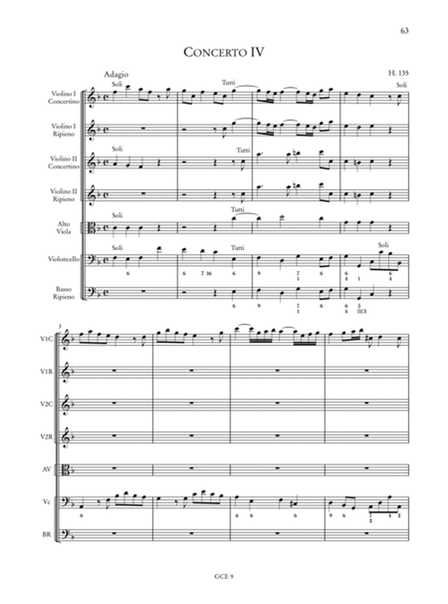 12 Concertos after Corelli’s Sonatas Op. 5 (1726, 1729) (H. 132-143). Critical Edition