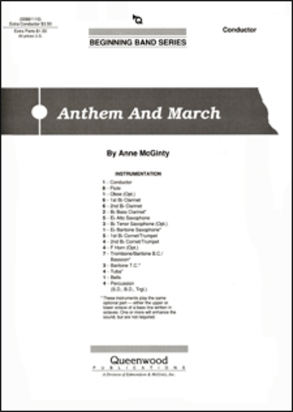 Anthem and March - Score