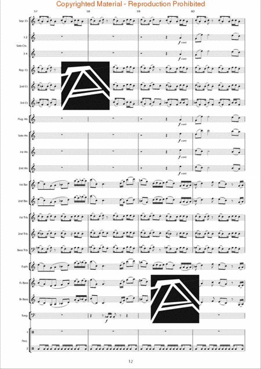 Surround Sound Brass Band scores gallery preview page 13