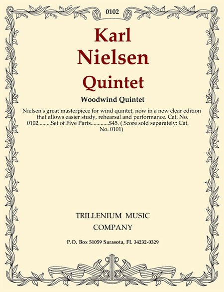 Quintet Op. 43 (parts)