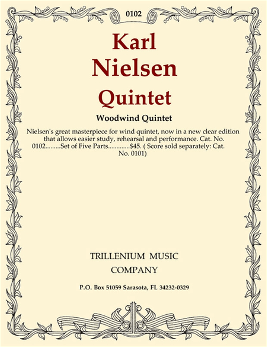 Quintet Op. 43 (parts)