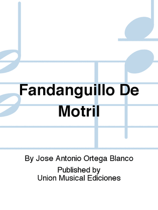 Fandanguillo De Motril