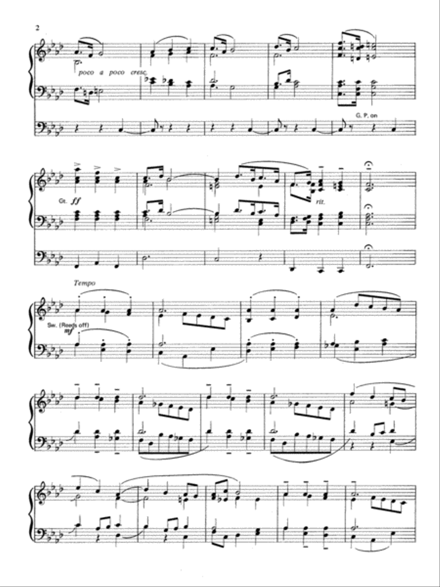 Practical Organ Classics for Worship Organ Solo scores gallery preview page 3