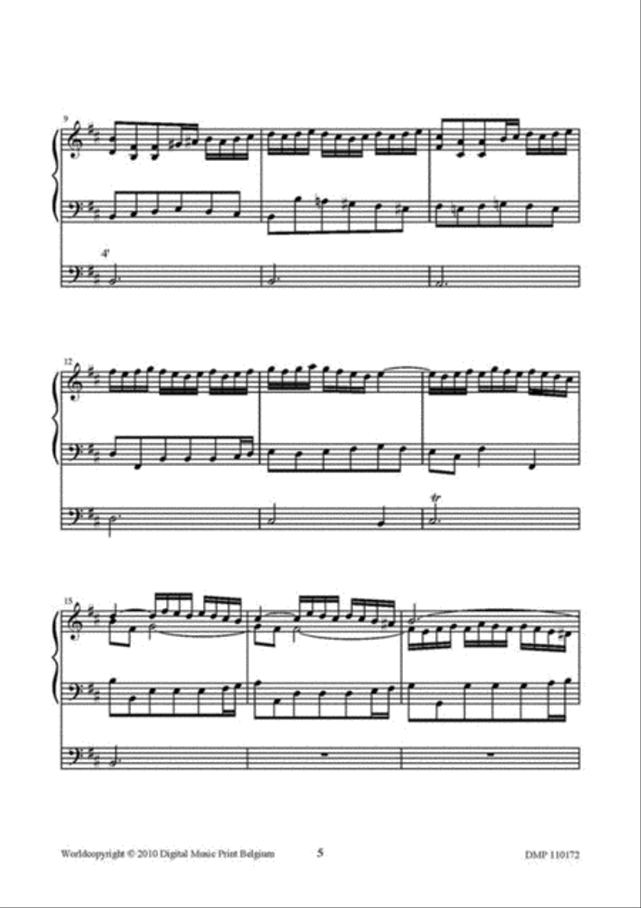 Nur Komm, Der Heiden Heiland Organ scores gallery preview page 4