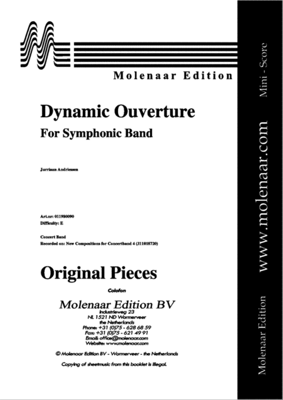 Dynamic Ouverture Concert Band scores gallery preview page 2