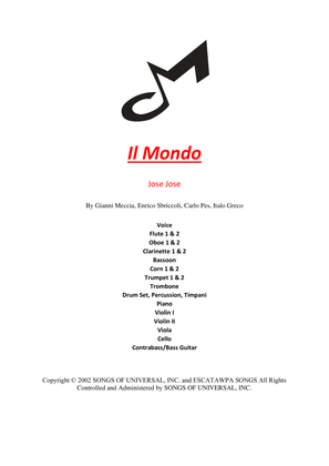 Book cover for Il Mondo