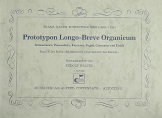 Book cover for Murschhauser: Prototypon Longo-Breve Organicum