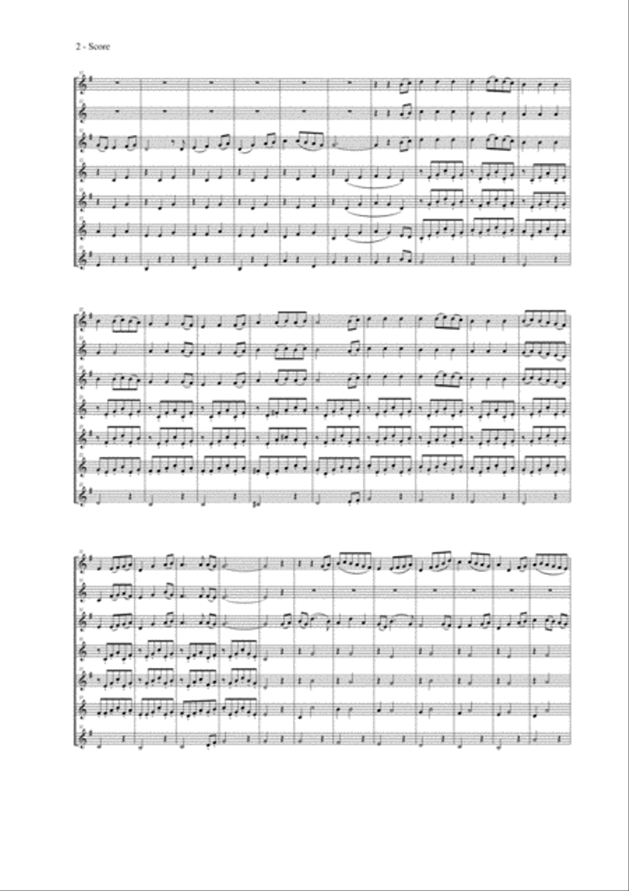 Itsumo Nandodemo (always With Me) Small Ensemble scores gallery preview page 4