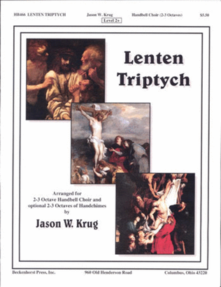 Book cover for Lenten Triptych (2-3 octaves)