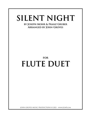 Silent Night - Flute Duet