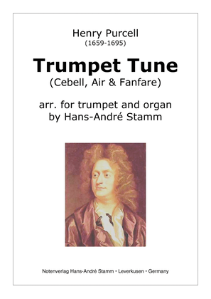 Book cover for H. Purcell - Trumpet Tune (Cebell, Air and Fanfare) for 1-2 trumpets, timp. ad lib. and organ