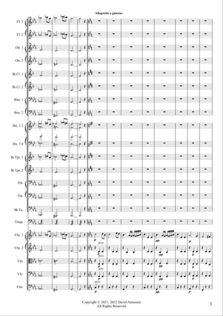 Rhapsody Full Orchestra scores gallery preview page 3