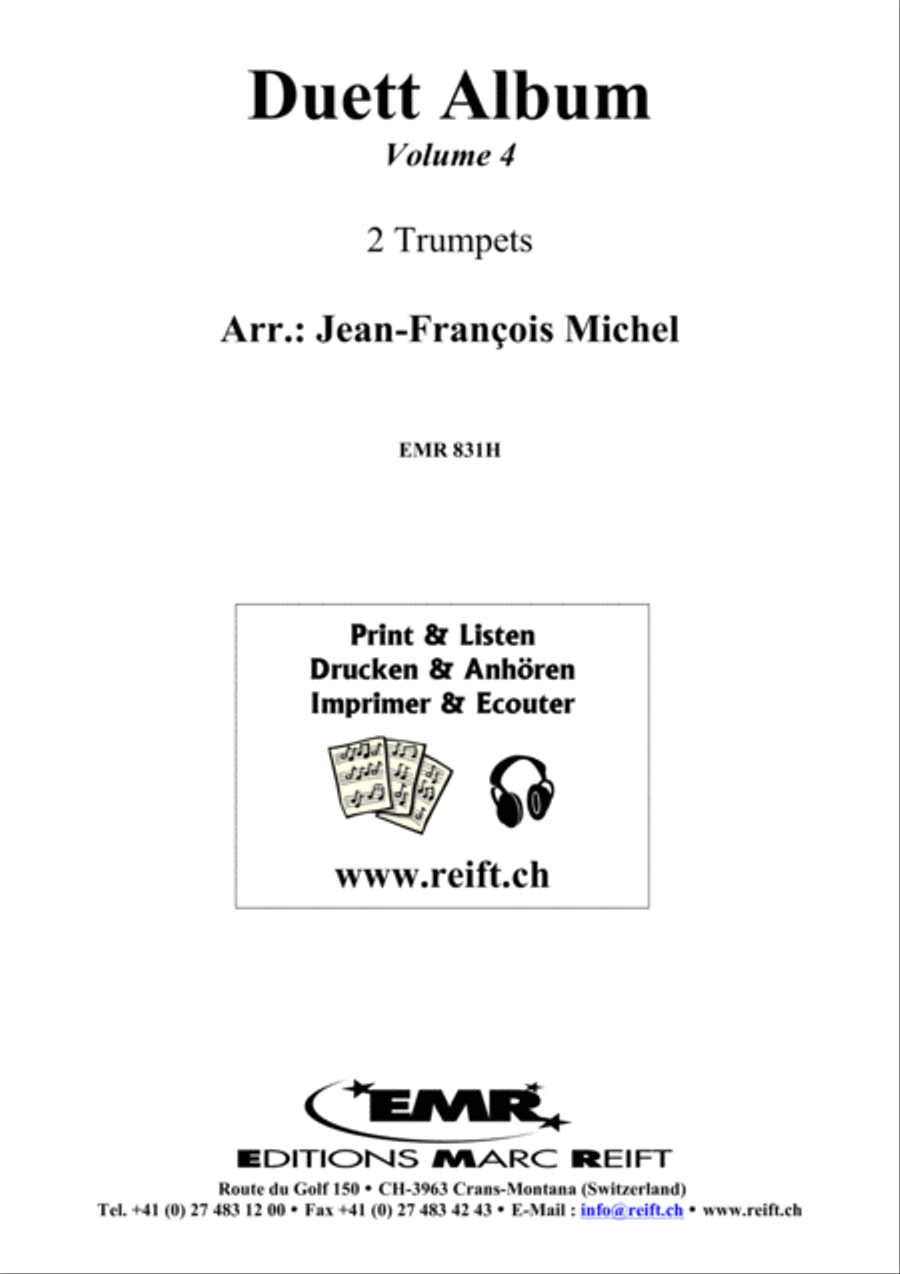 Duet Album Vol. 4 Trumpet Duet scores gallery preview page 2
