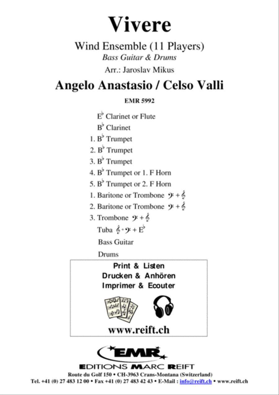 Vivere Bass Guitar scores gallery preview page 2