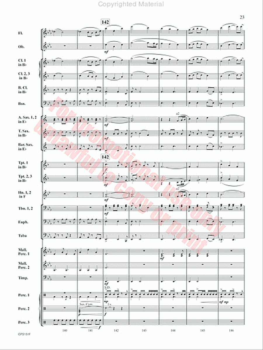 Jumpstart Concert Band scores gallery preview page 24