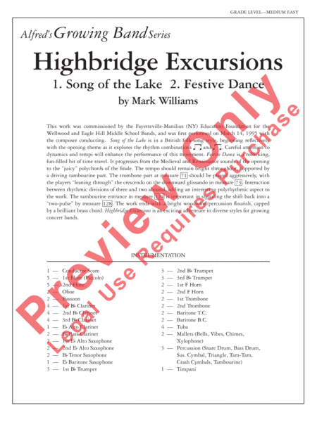 Highbridge Excursions image number null
