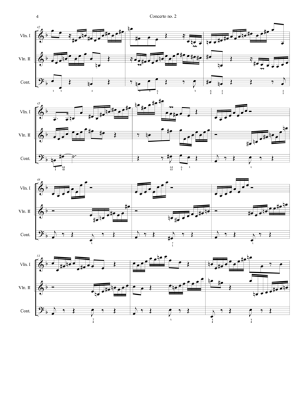 Concerto no. 2, Op. 21 - for two Violins