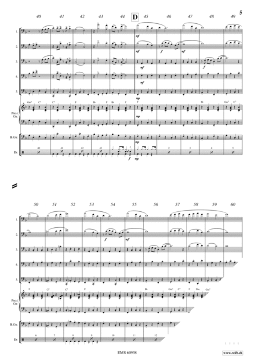 Popcorn Rag Popcorn Rag Trombone scores gallery preview page 5