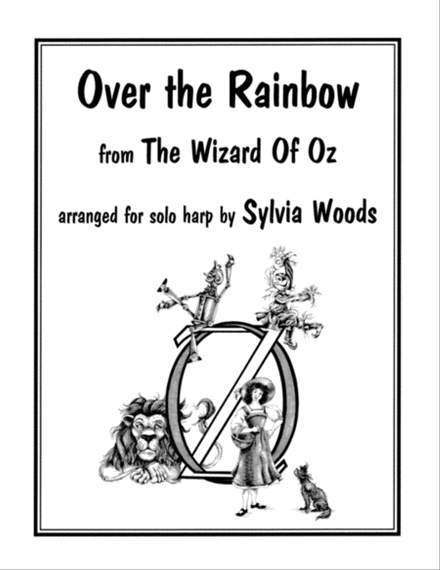 Over the Rainbow Over the Rainbow Harp scores gallery preview page 1