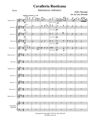 Book cover for Intermezzo Sinfonico from Cavalleria Rusticana
