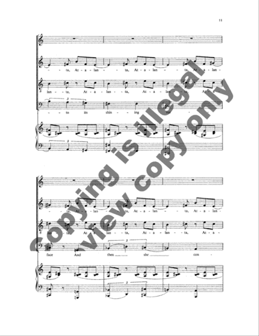 The Chase 4-Part scores gallery preview page 11