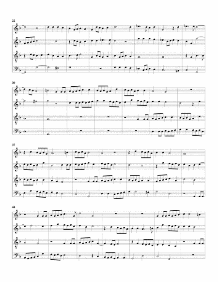 L'Ugona a4 (Canzoni da suonare, 1616, no.7) (arrangement for 4 recorders)
