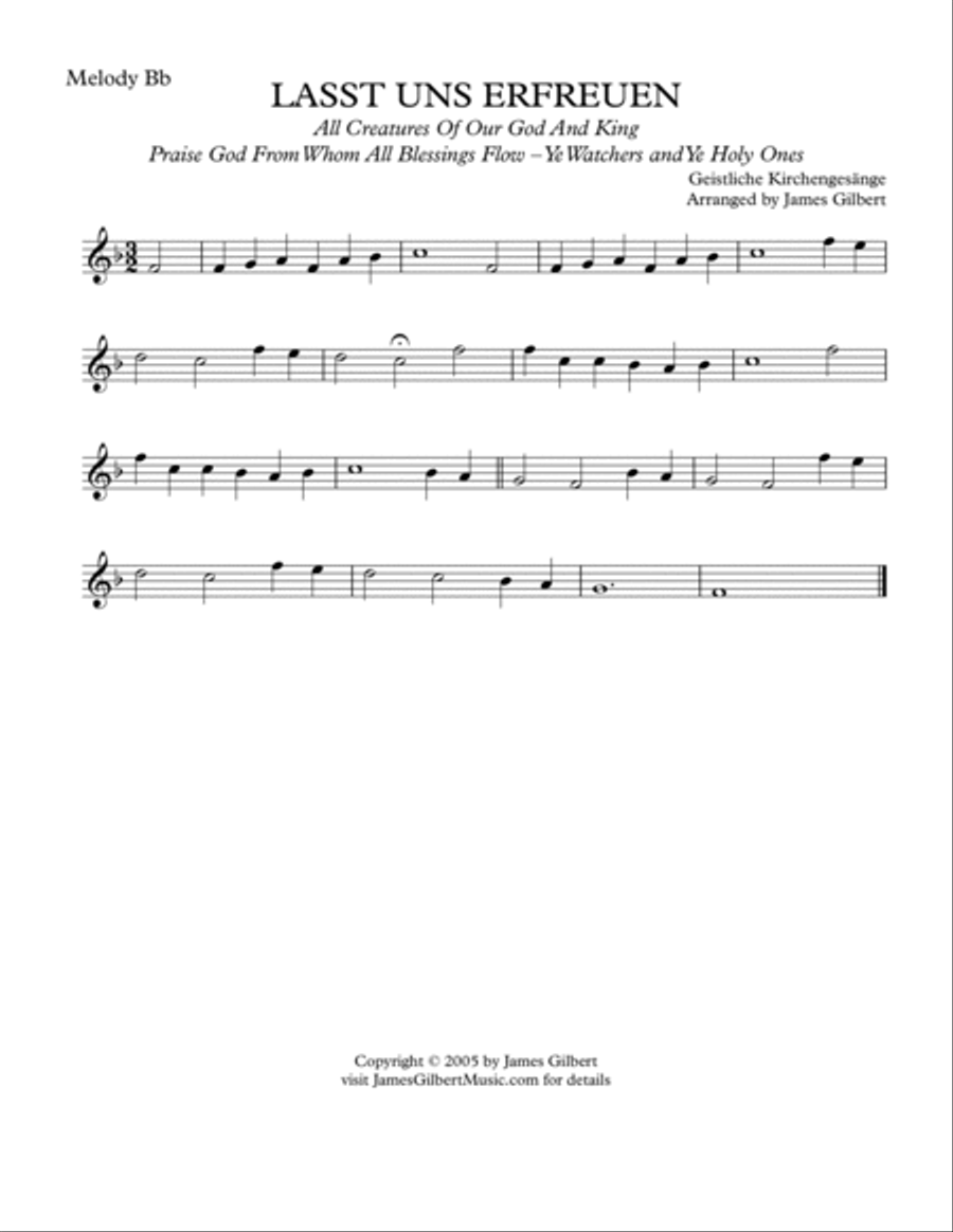 LASST UNS ERFREUEN Small Ensemble scores gallery preview page 6