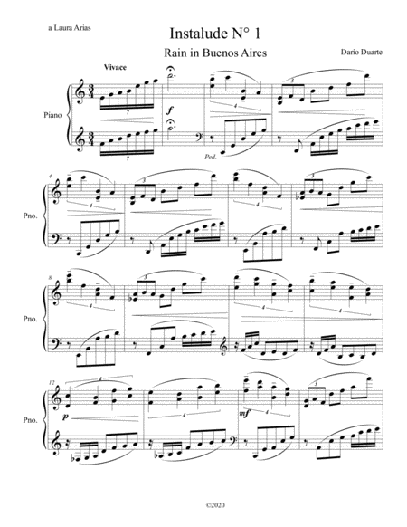 Instaludes for piano