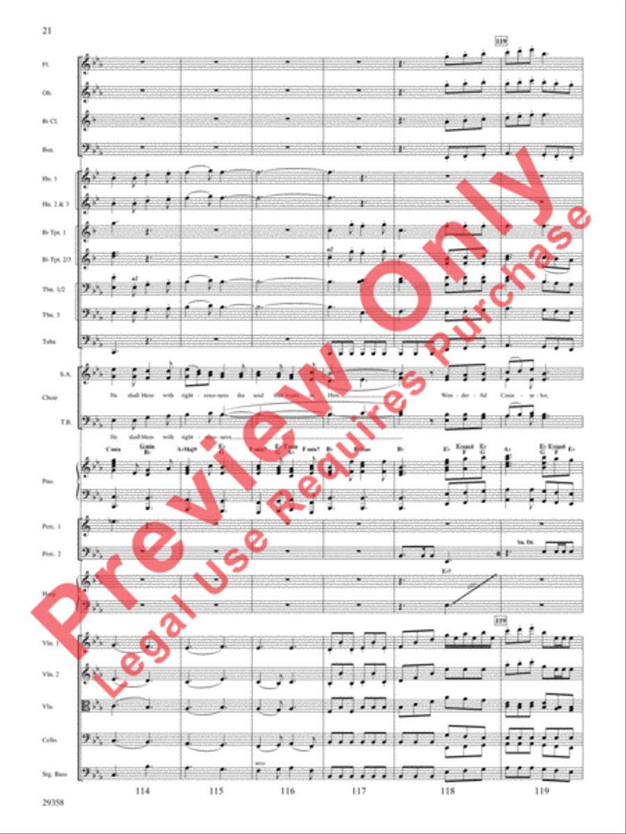 Rejoice Rejoice Choir scores gallery preview page 21