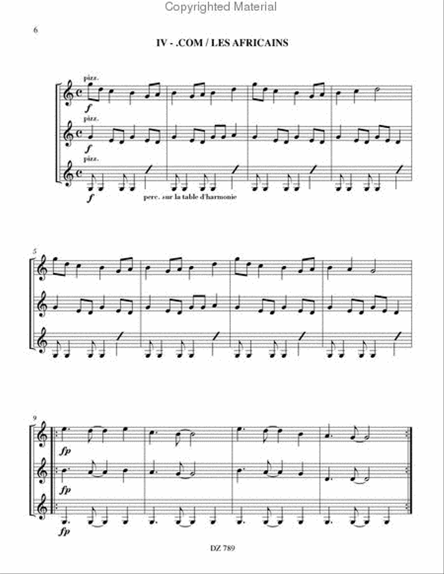 Trios.com Guitar Ensemble scores gallery preview page 2
